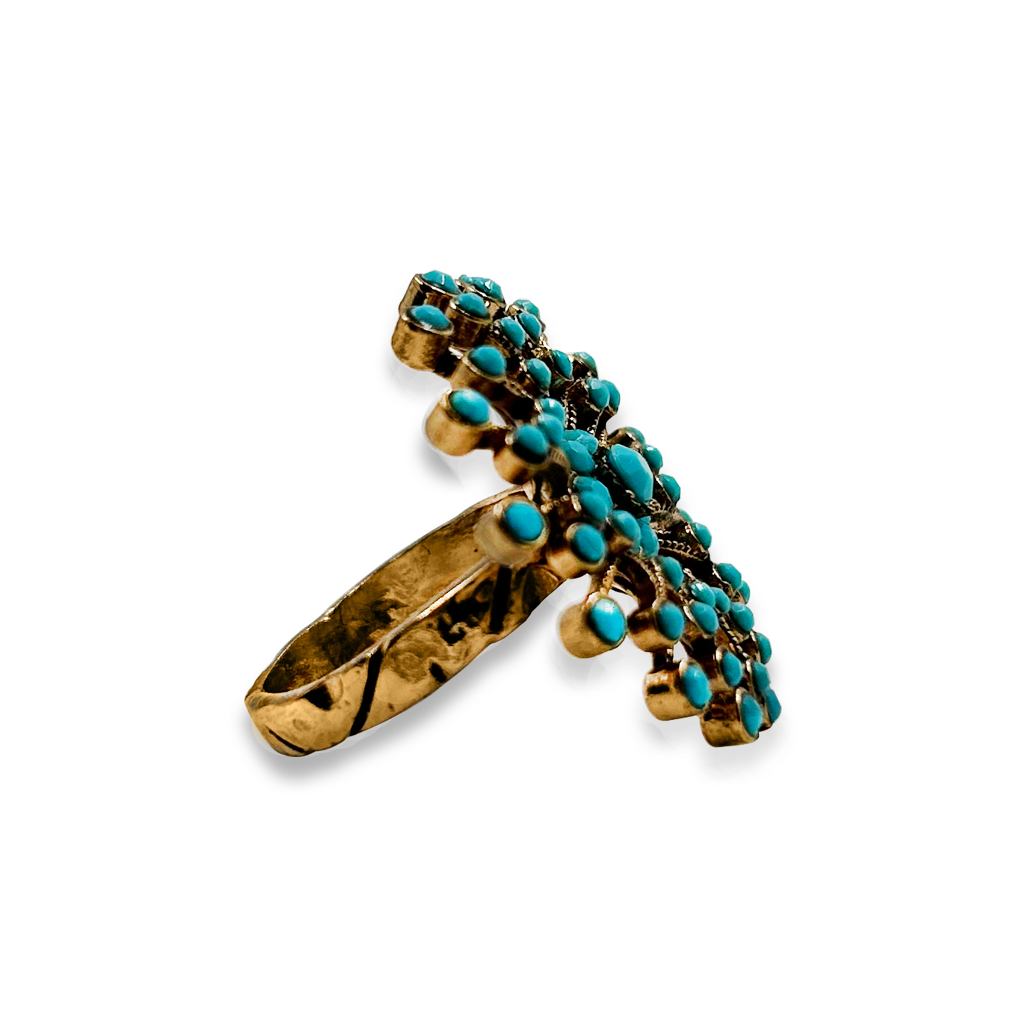 TURQUOİSE FLOWER RING
