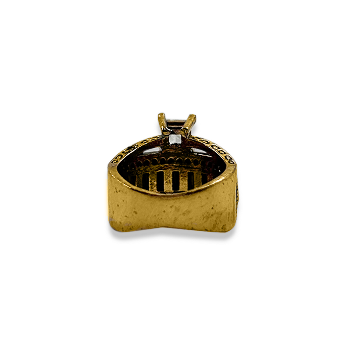 3 ROW SPARKLE RING