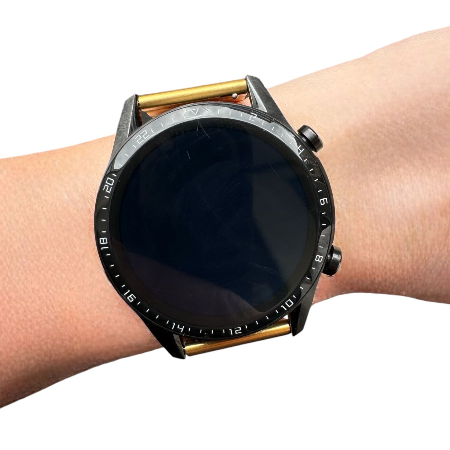 ZETA GOLD ÇELİK KAYIŞ (22mm Uyumlu)