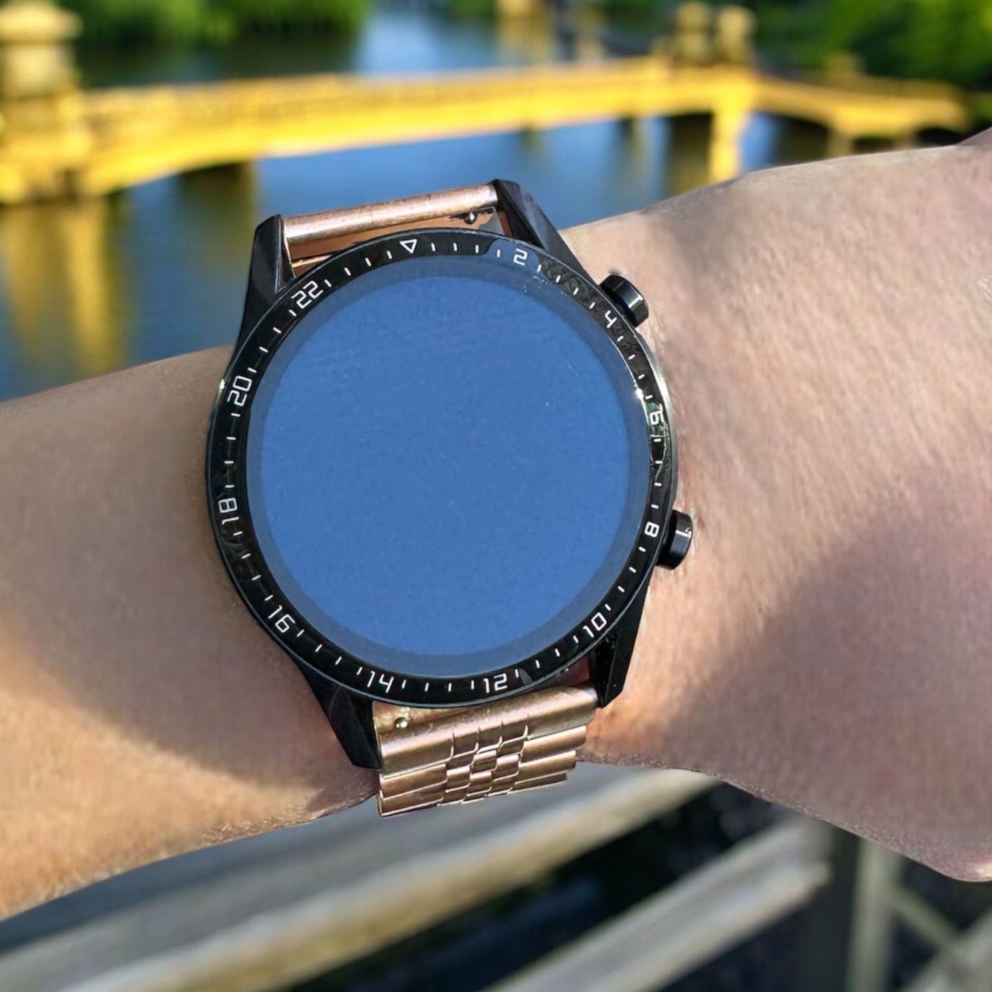 ROSE GOLD STEEL ÇELİK KAYIŞ (22mm Uyumlu)