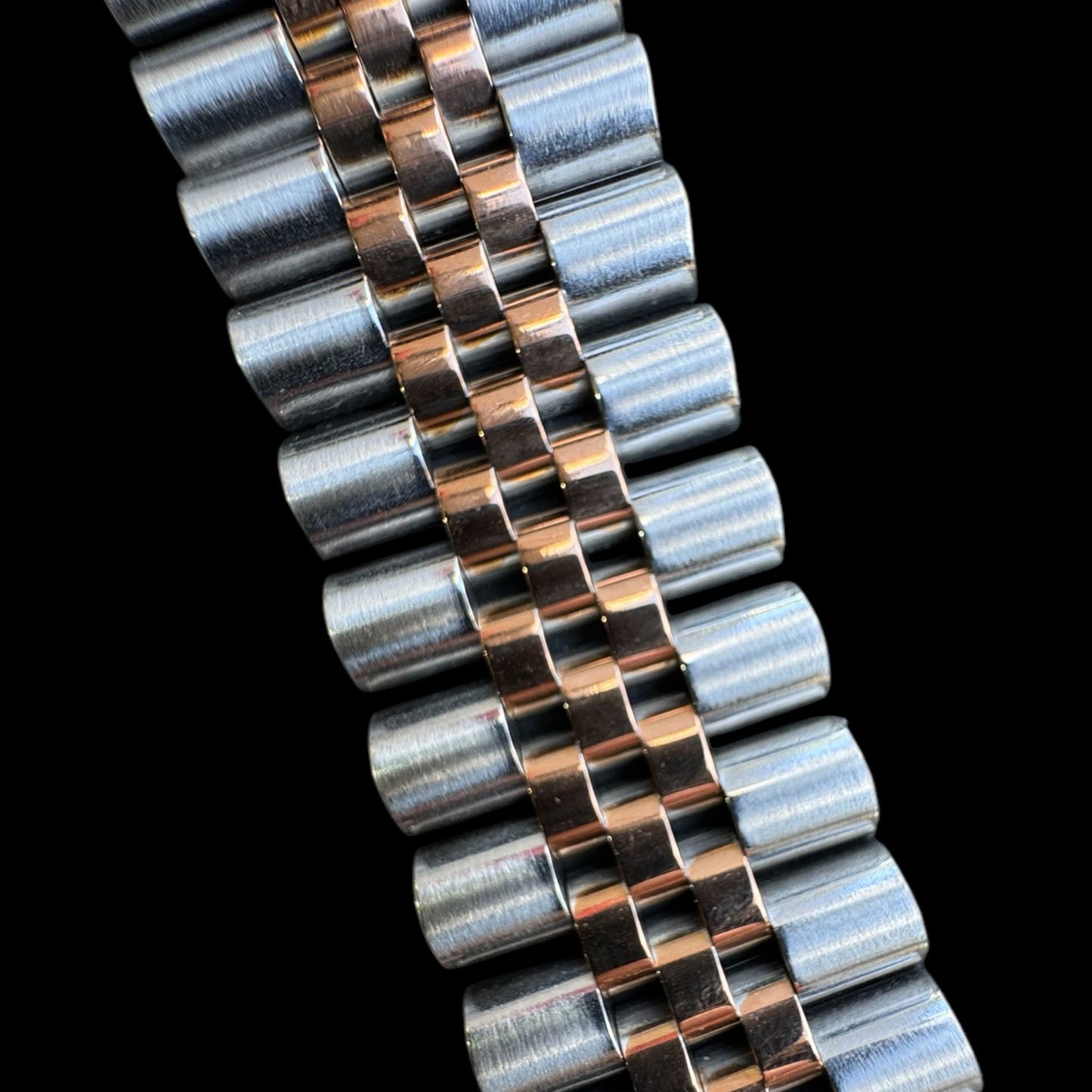 ROSE GOLD & SILVER STEEL ÇELİK KAYIŞ