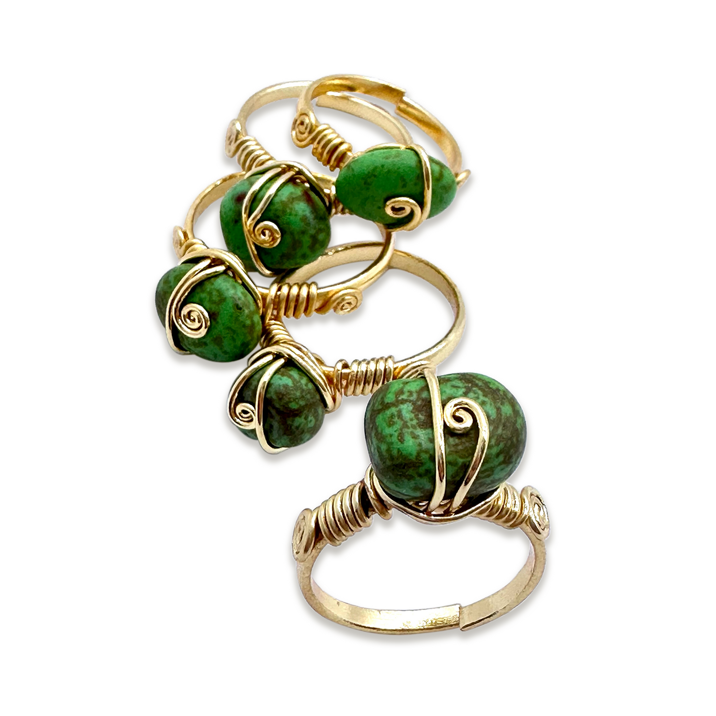 GREEN TURQUOISE RING (Yeşil Turkuaz)
