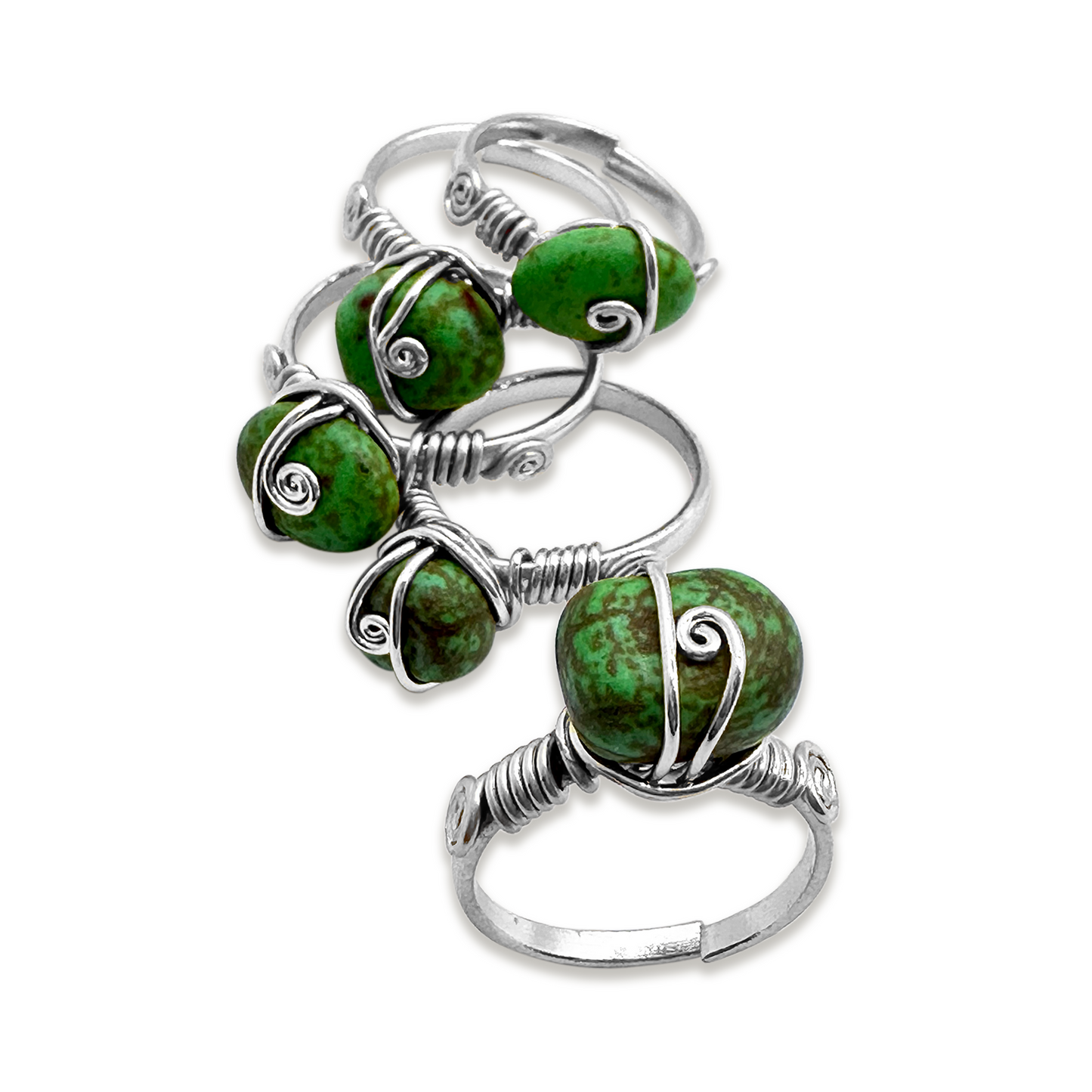 GREEN TURQOISE RING (Yeşil Turkuaz)