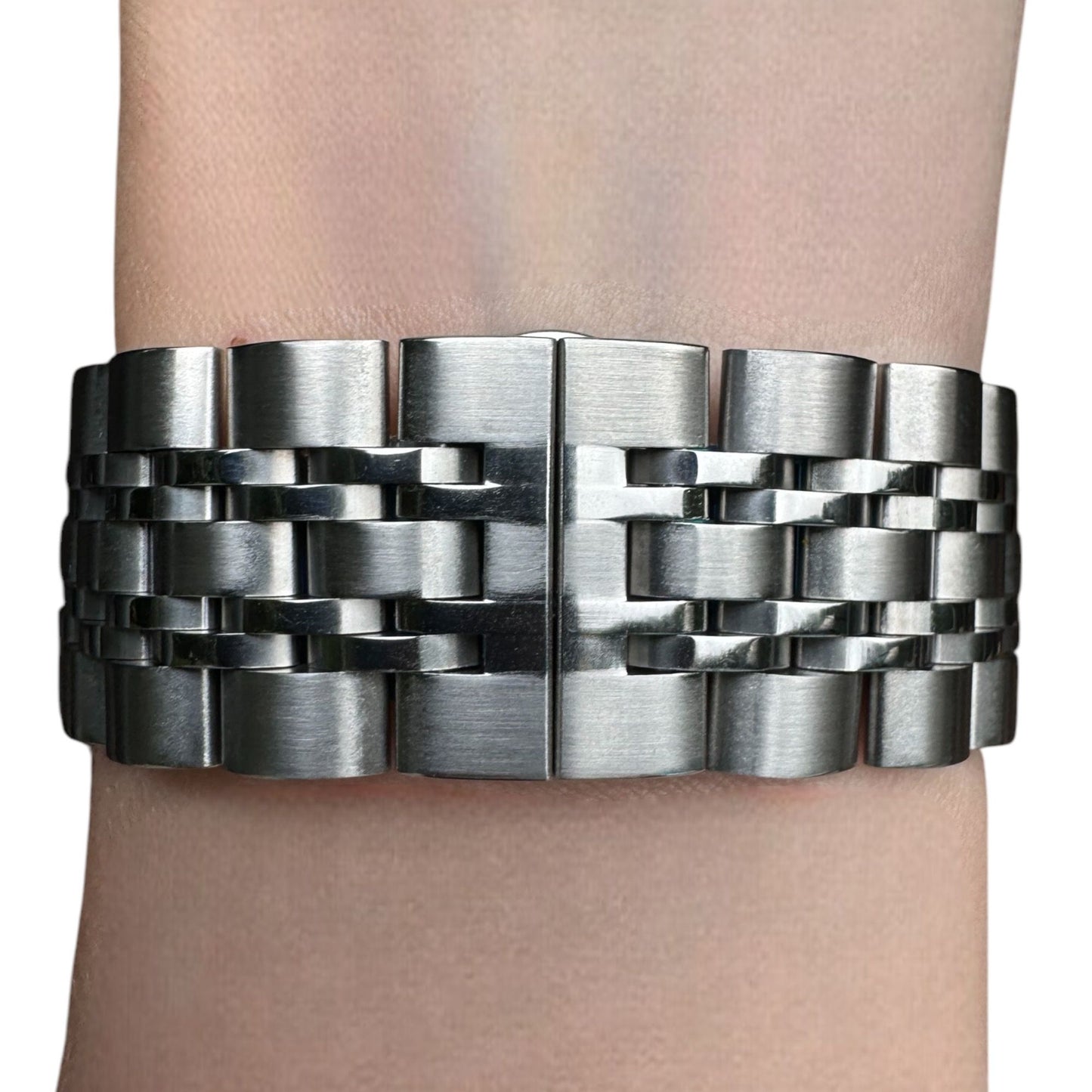EL CLASICO SILVER ÇELİK KAYIŞ (22mm Uyumlu)