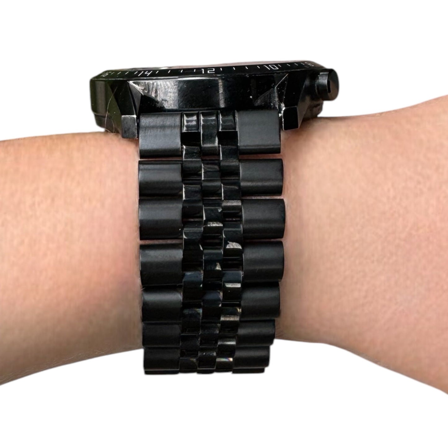BLACK STEEL ÇELİK KAYIŞ (22mm Uyumlu)