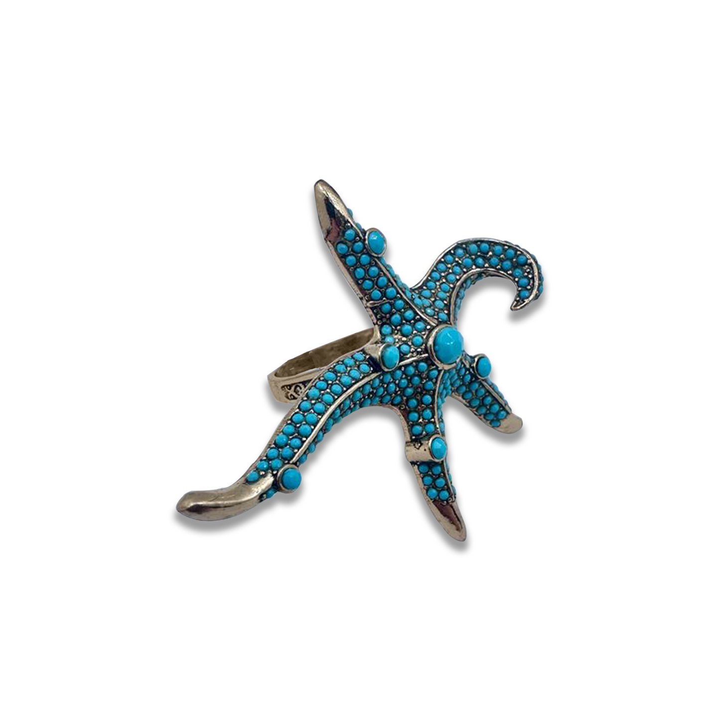TURQUOISE SEASTAR RING