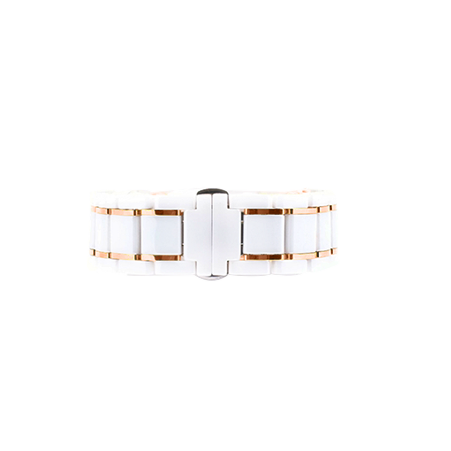 WHITE ROSE GOLD MICA ÇELİK KAYIŞ (22mm Uyumlu)