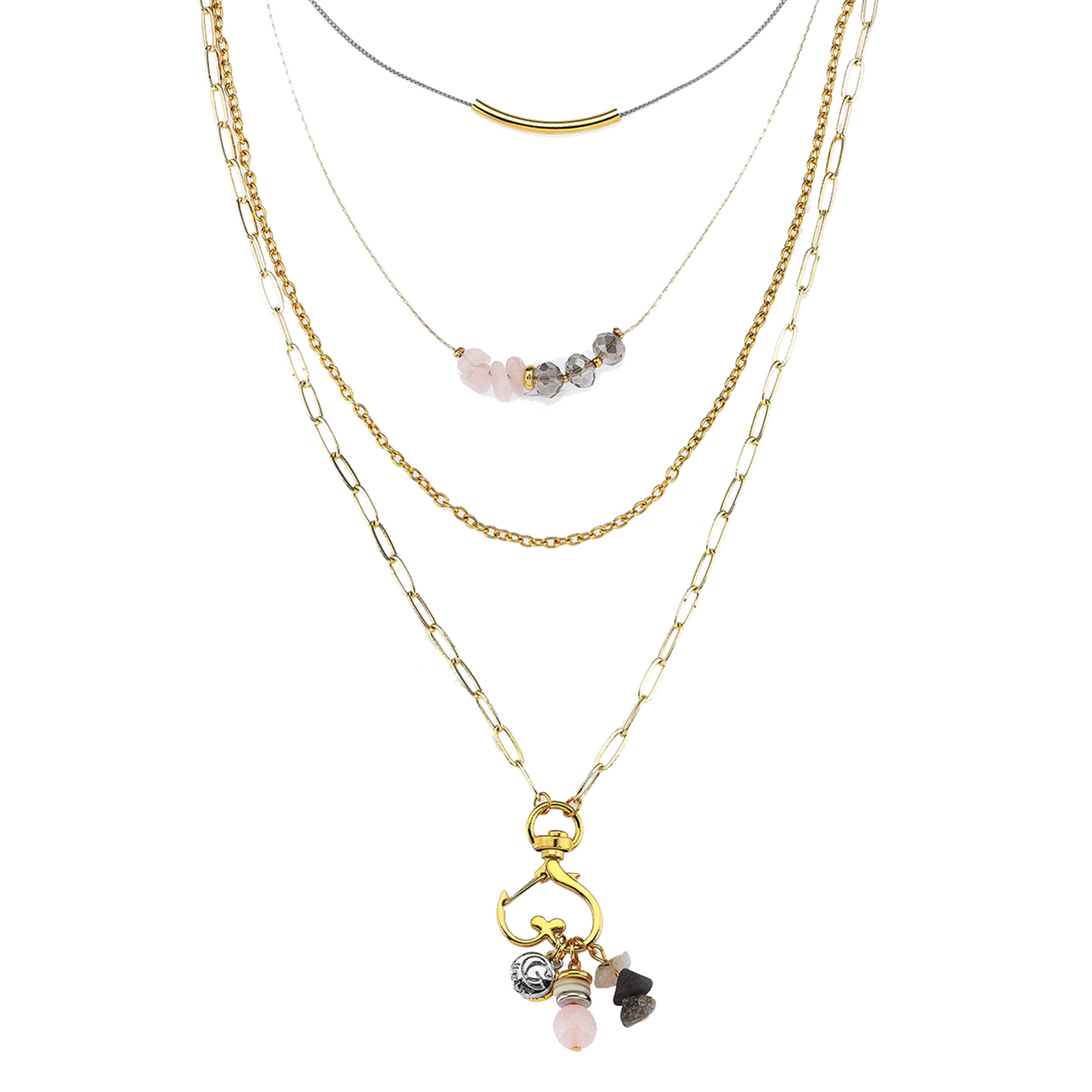 ROSE QUARTZ NECKLACE