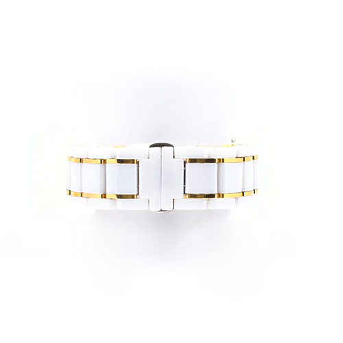 WHITE & GOLD MICA ÇELİK KAYIŞ