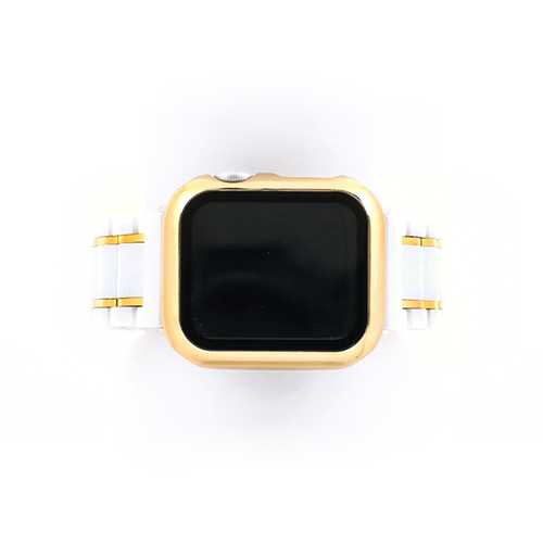 WHITE & GOLD MICA ÇELİK KAYIŞ