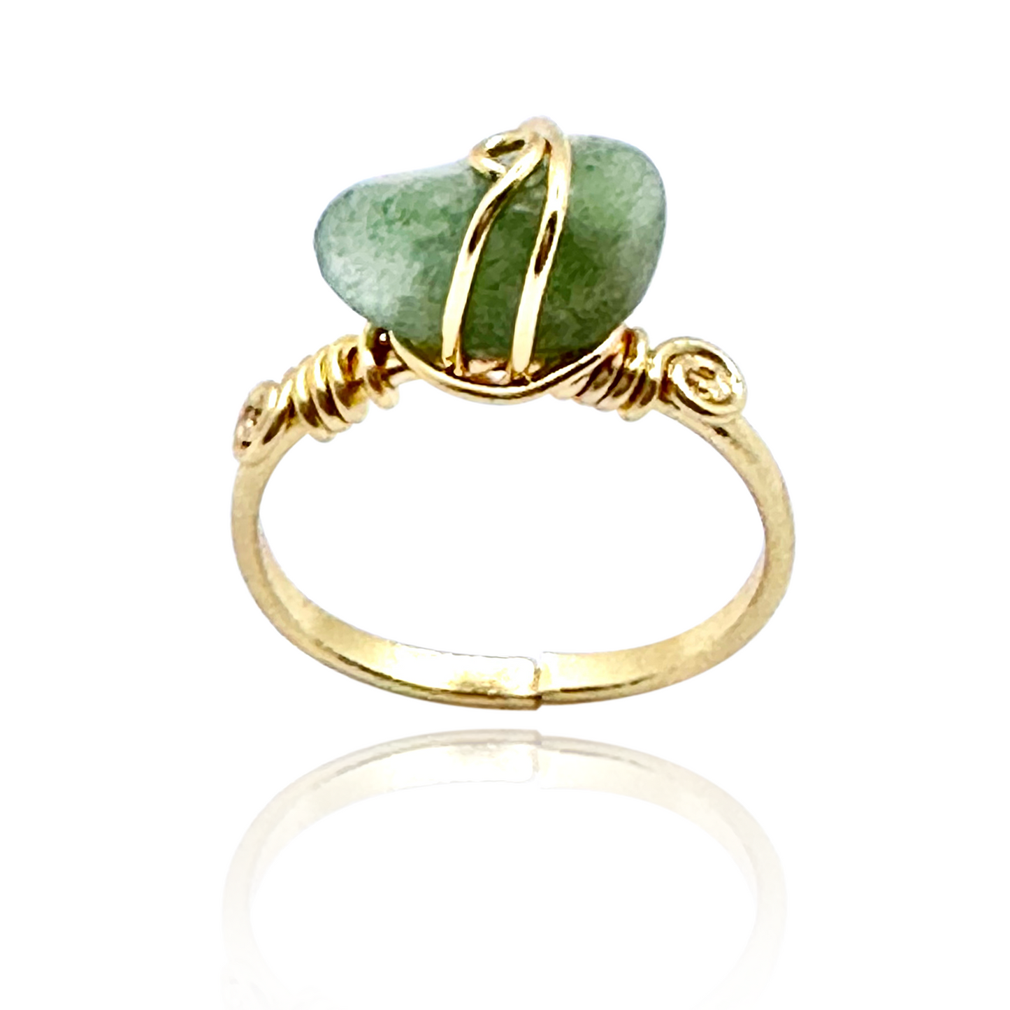 AVENTURINE STONE RING (Aventurin)