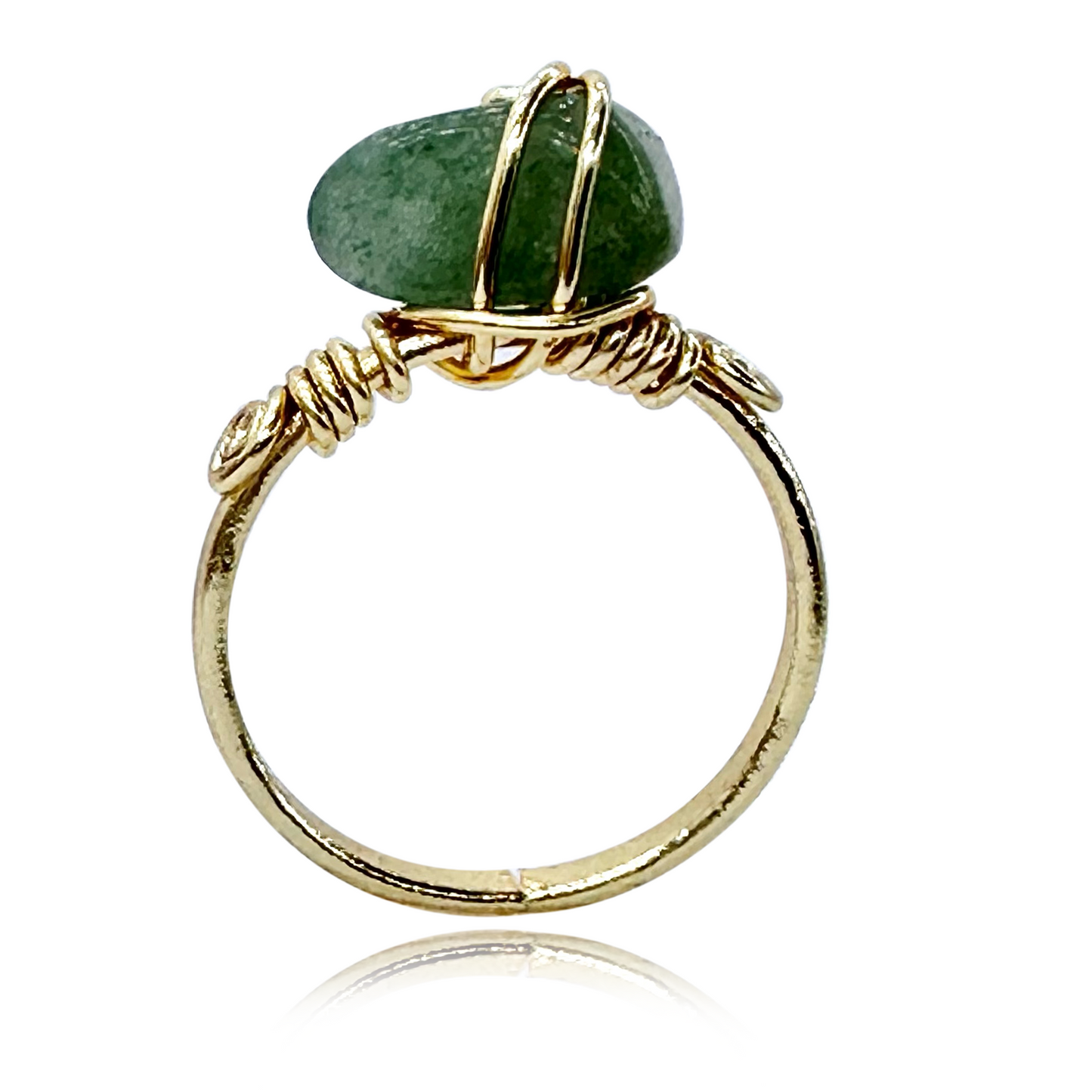 AVENTURINE STONE RING (Aventurin)