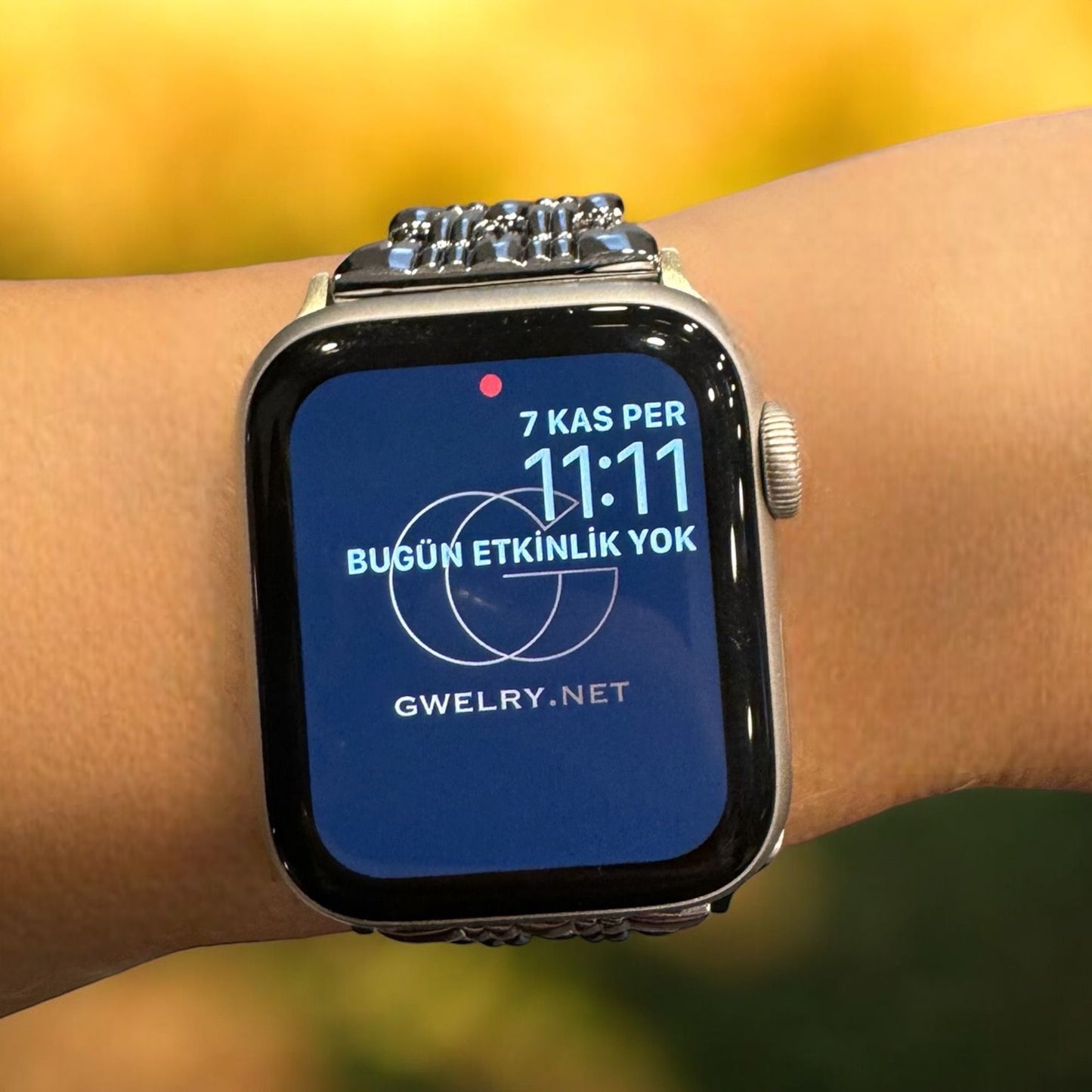 BAMBOO SILVER ÇELİK KAYIŞ