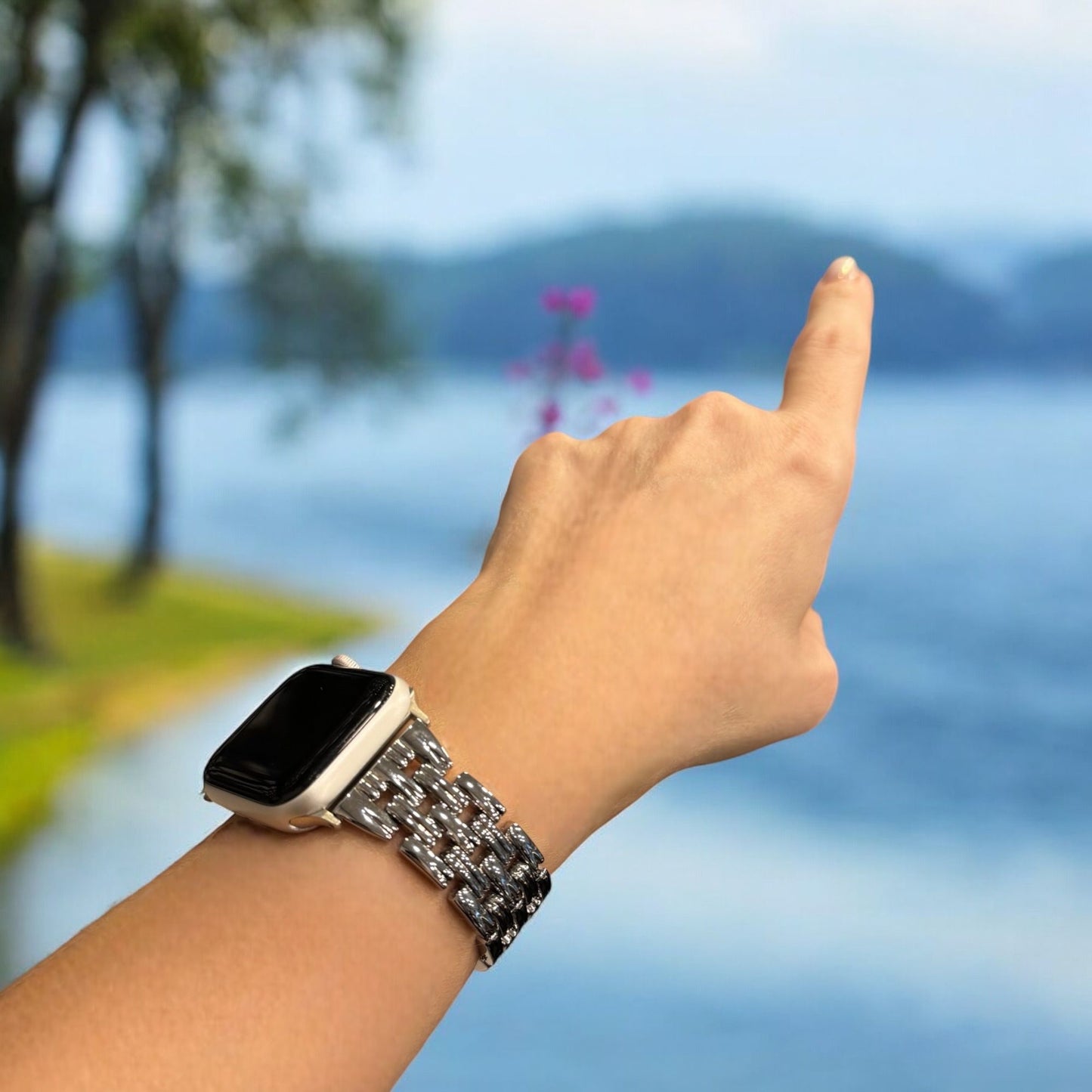 BAMBOO SILVER ÇELİK KAYIŞ