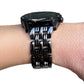 BAMBOO BLACK ÇELİK KAYIŞ (22mm Uyumlu)