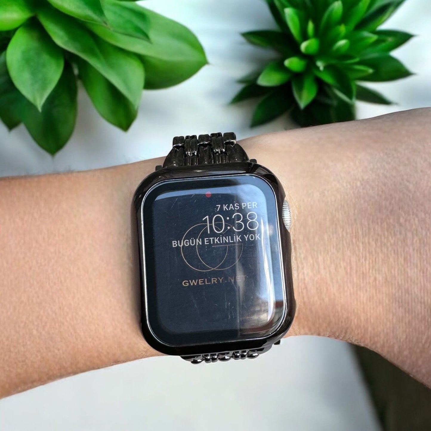 BAMBOO BLACK ÇELİK KAYIŞ