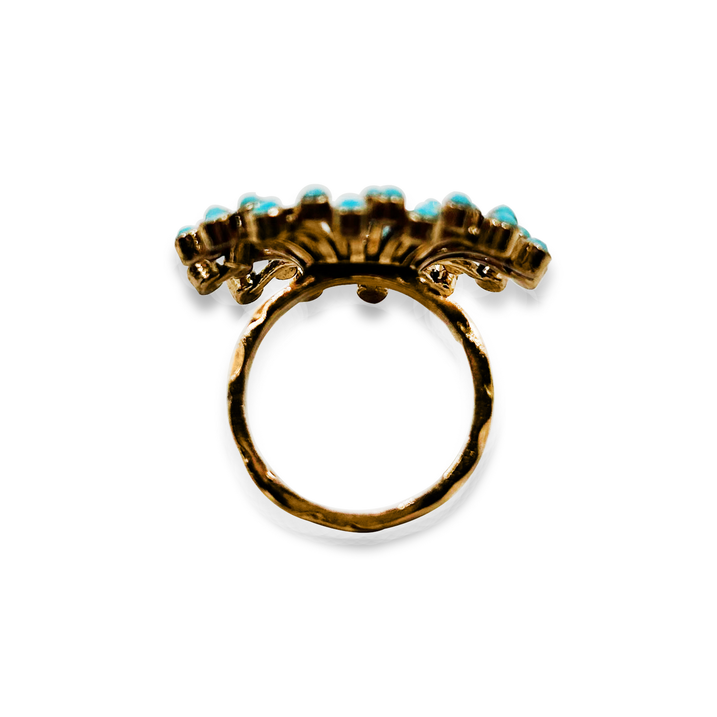 TURQUOİSE FLOWER RING
