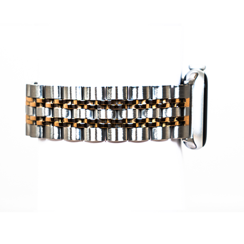 EL CLASICO SILVER & ROSE GOLD ÇELİK KAYIŞ (22mm Uyumlu)