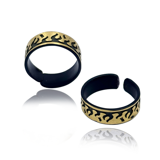 GOLD FIRE RING