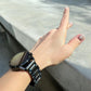 BLACK BLUE MICA ÇELİK KAYIŞ (22mm Uyumlu)