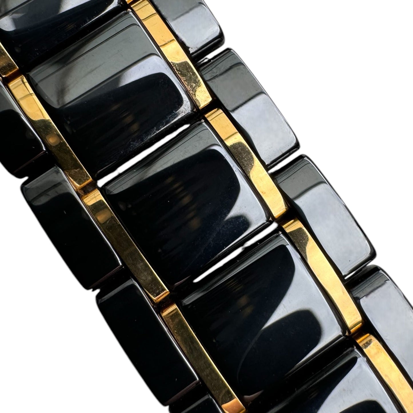 BLACK GOLD MICA ÇELİK KAYIŞ (22mm Uyumlu)