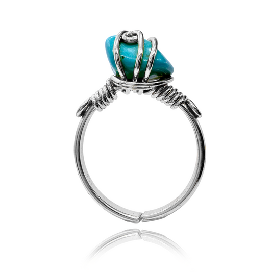 TURQUOİSE STONE RING (Turkuaz)