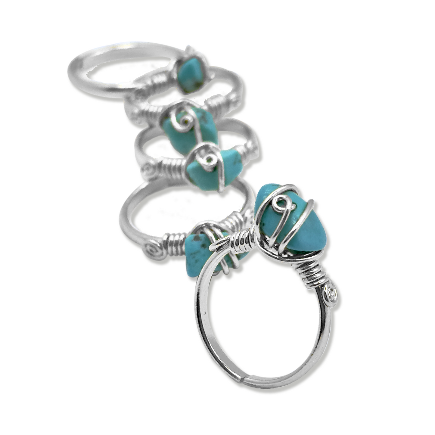 TURQUOİSE STONE RING (Turkuaz)