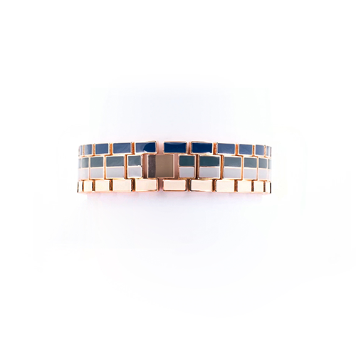 BLUE MINELLI ÇELİK KAYIŞ (22mm Uyumlu)