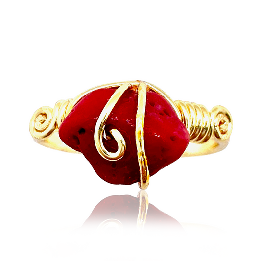 CORAL RING (Mercan)