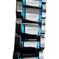 BLACK BLUE MICA ÇELİK KAYIŞ (22mm Uyumlu)
