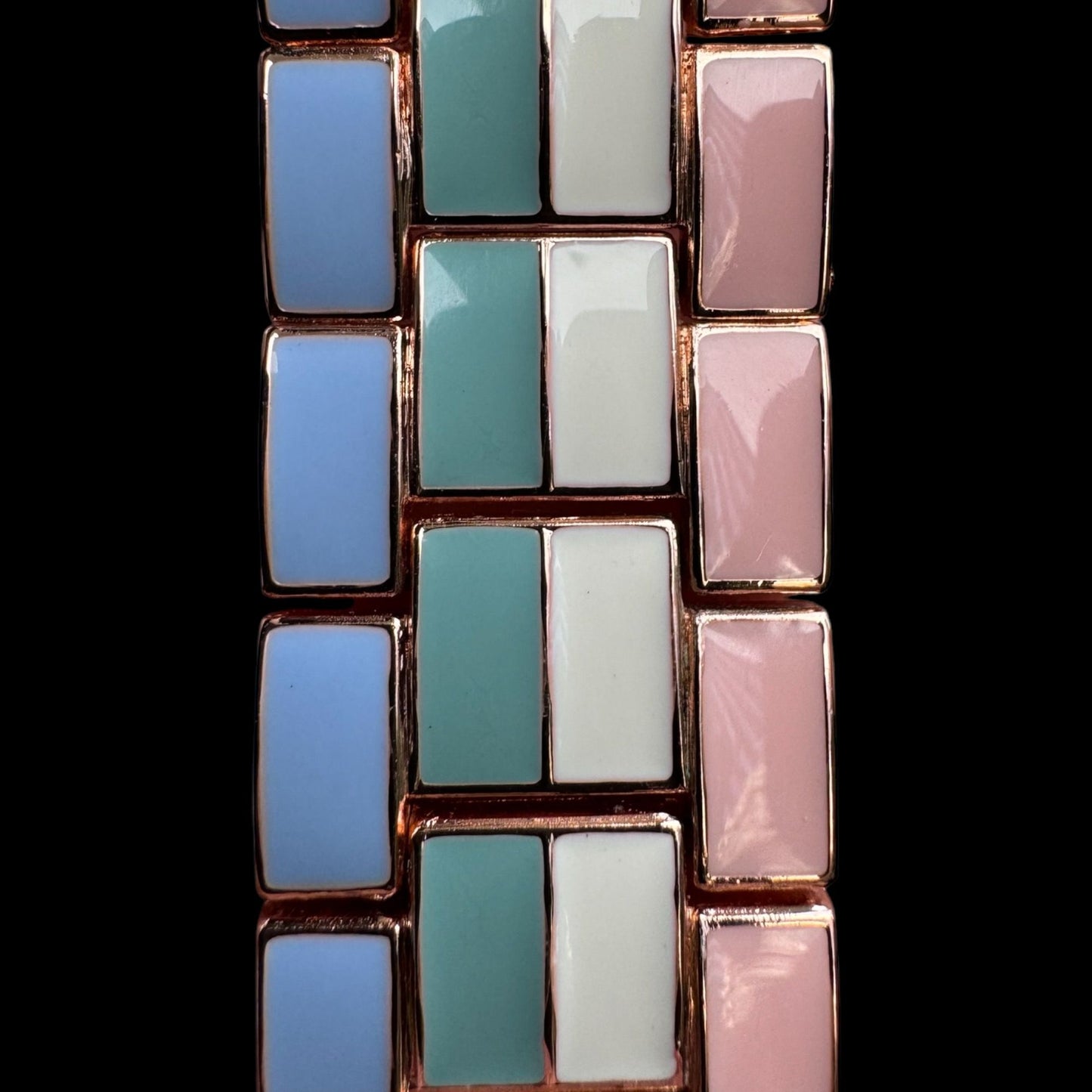 PINK MINELLI ÇELİK KAYIŞ (22mm Uyumlu)