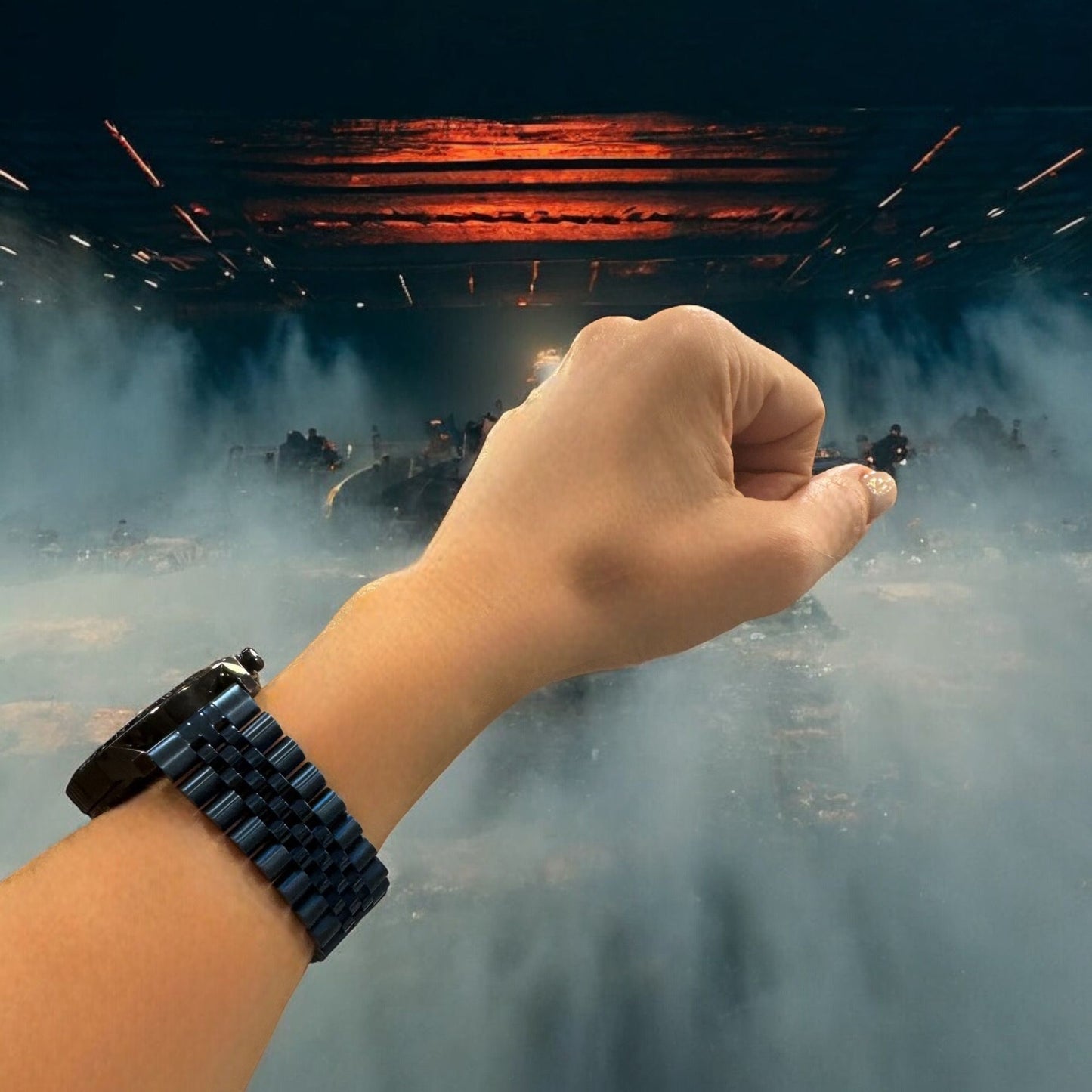 BLUE STEEL ÇELİK KAYIŞ (22mm Uyumlu)