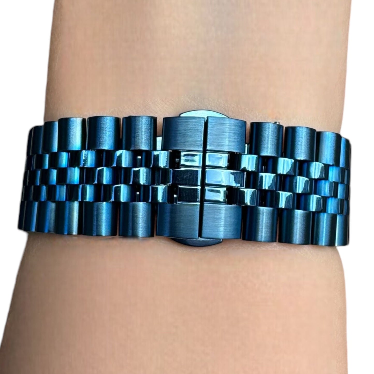 BLUE STEEL ÇELİK KAYIŞ (22mm Uyumlu)