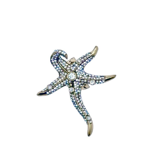 WHITE SEASTAR RING