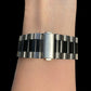 ZETA BLACK SILVER ÇELİK KAYIŞ